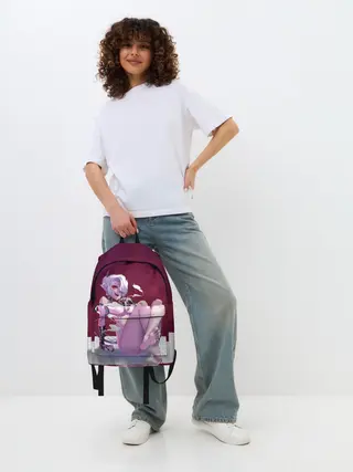 Рюкзак джинсовый / ХЕЛЛТЕЙКЕР