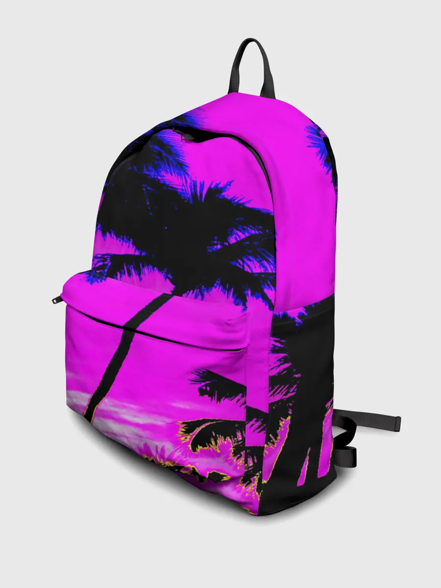 Рюкзак джинсовый / НЕОНОВЫЙ ЗАКАТ