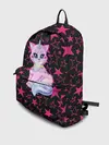 Рюкзак джинсовый / Cat Unicorn | Кот Единорог