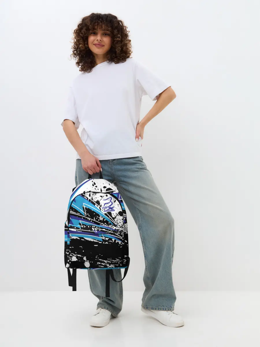 Рюкзак джинсовый / Форма для мотокросса FOX