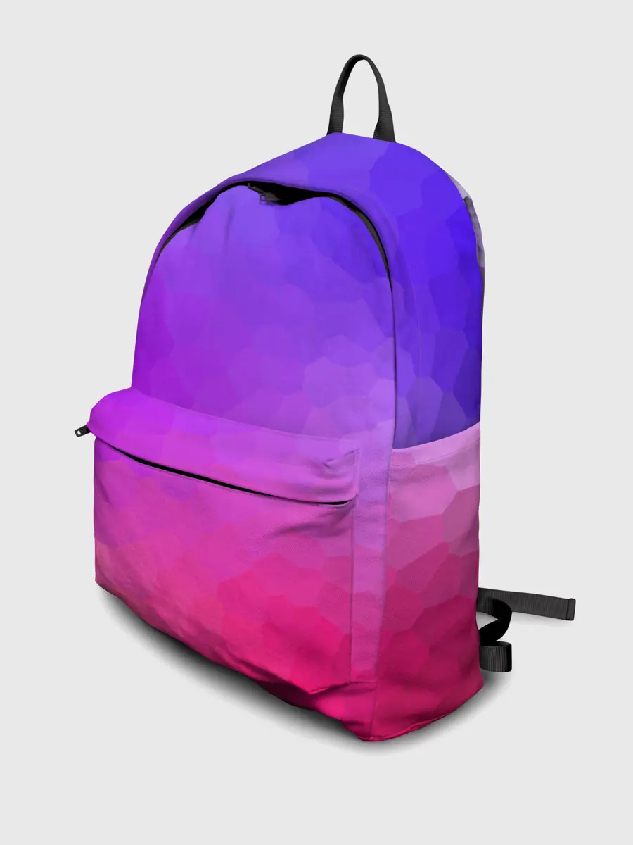 Рюкзак джинсовый / фиолетовый кристалл