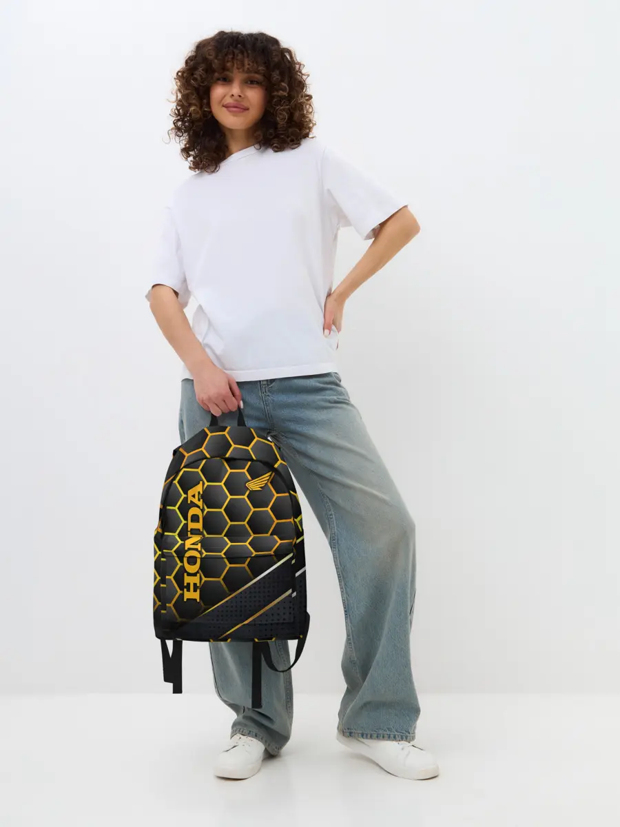 Рюкзак джинсовый / HONDA