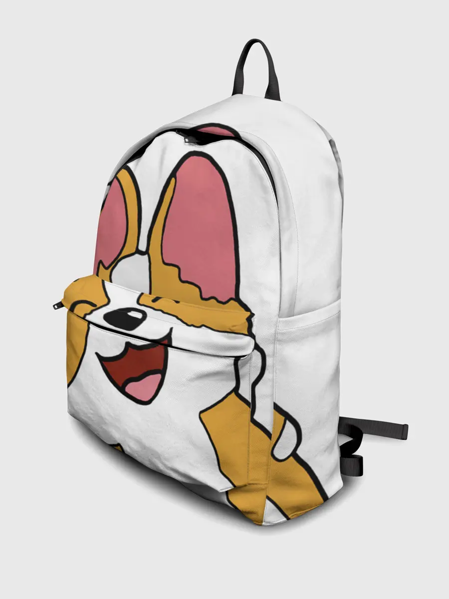 Рюкзак джинсовый / Счастливый песик