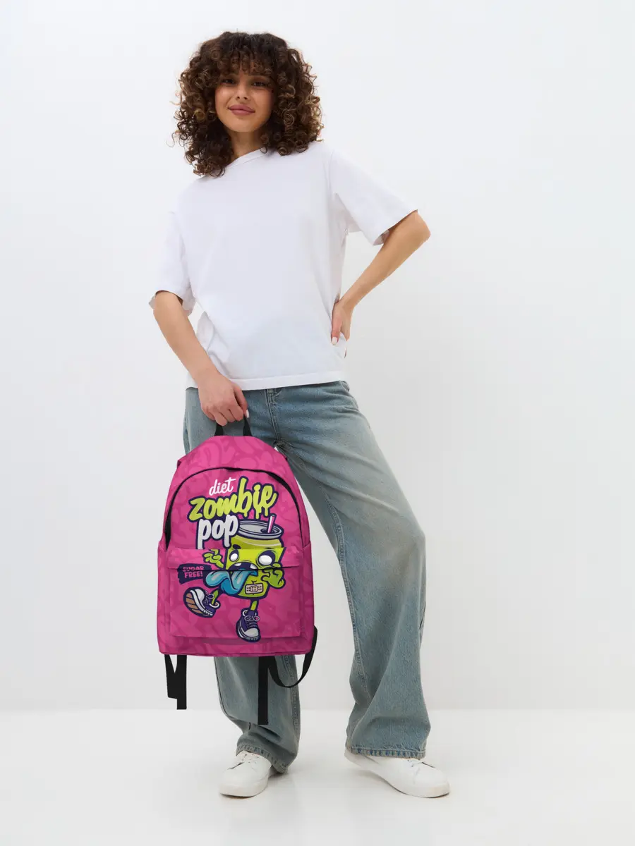 Рюкзак джинсовый / Зомби диета