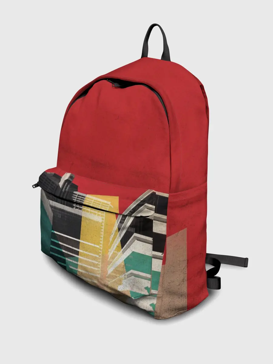 Рюкзак джинсовый / архитектура