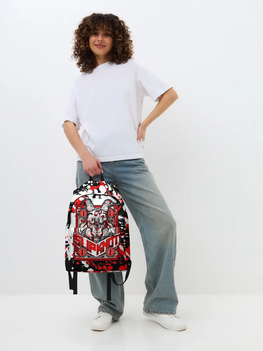 Рюкзак джинсовый / Slipknot