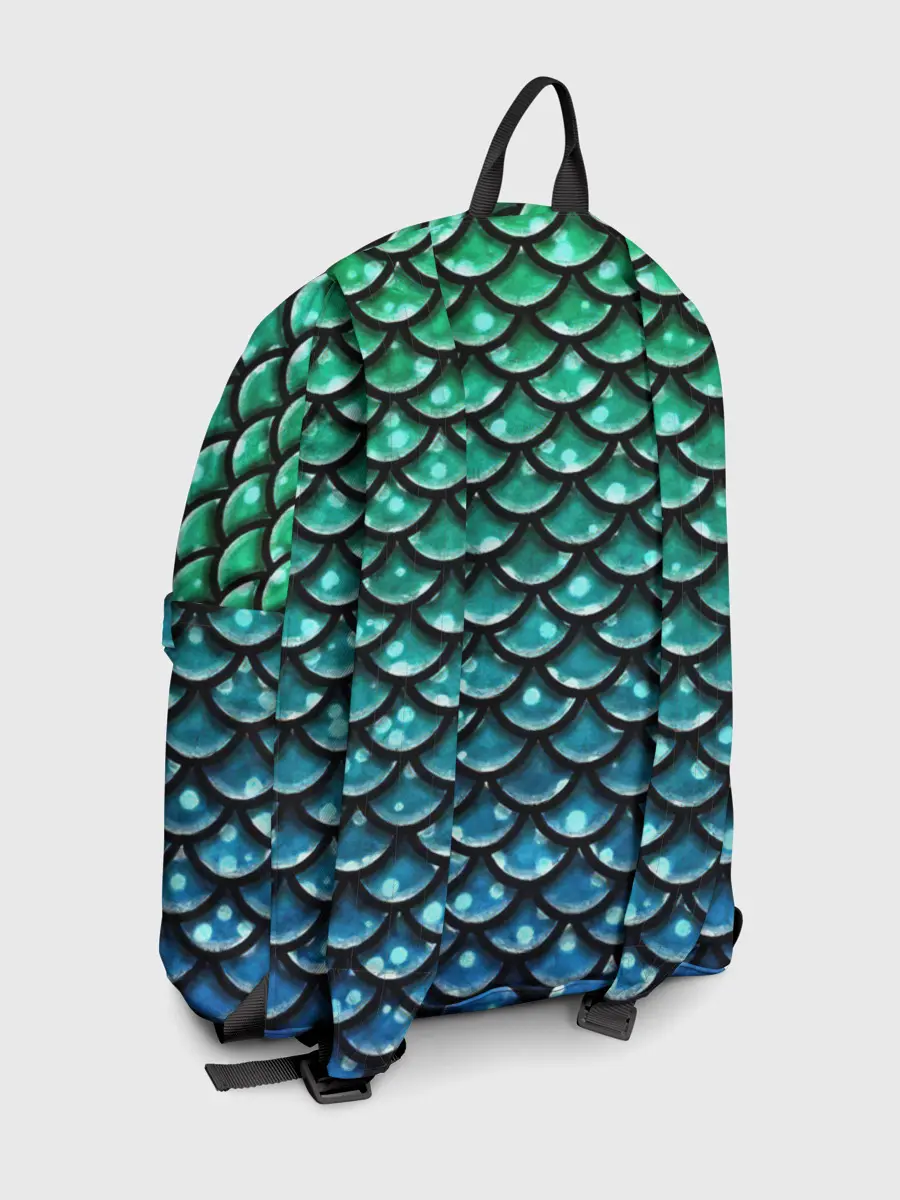 Рюкзак джинсовый / Змеиная кожа