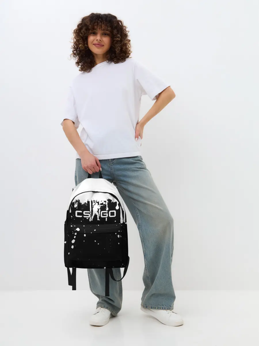 Рюкзак джинсовый / COUNTER STRIKE