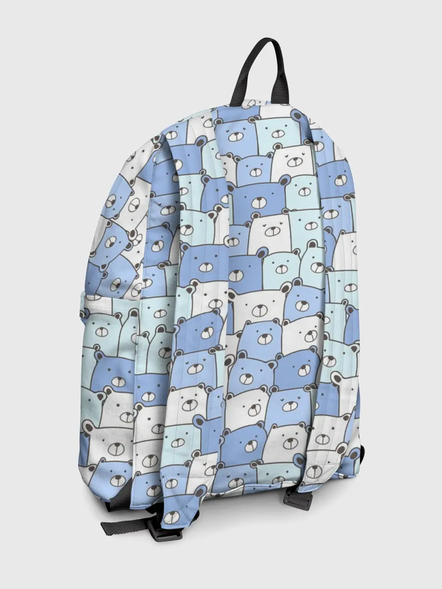 Рюкзак джинсовый / МИШКИ