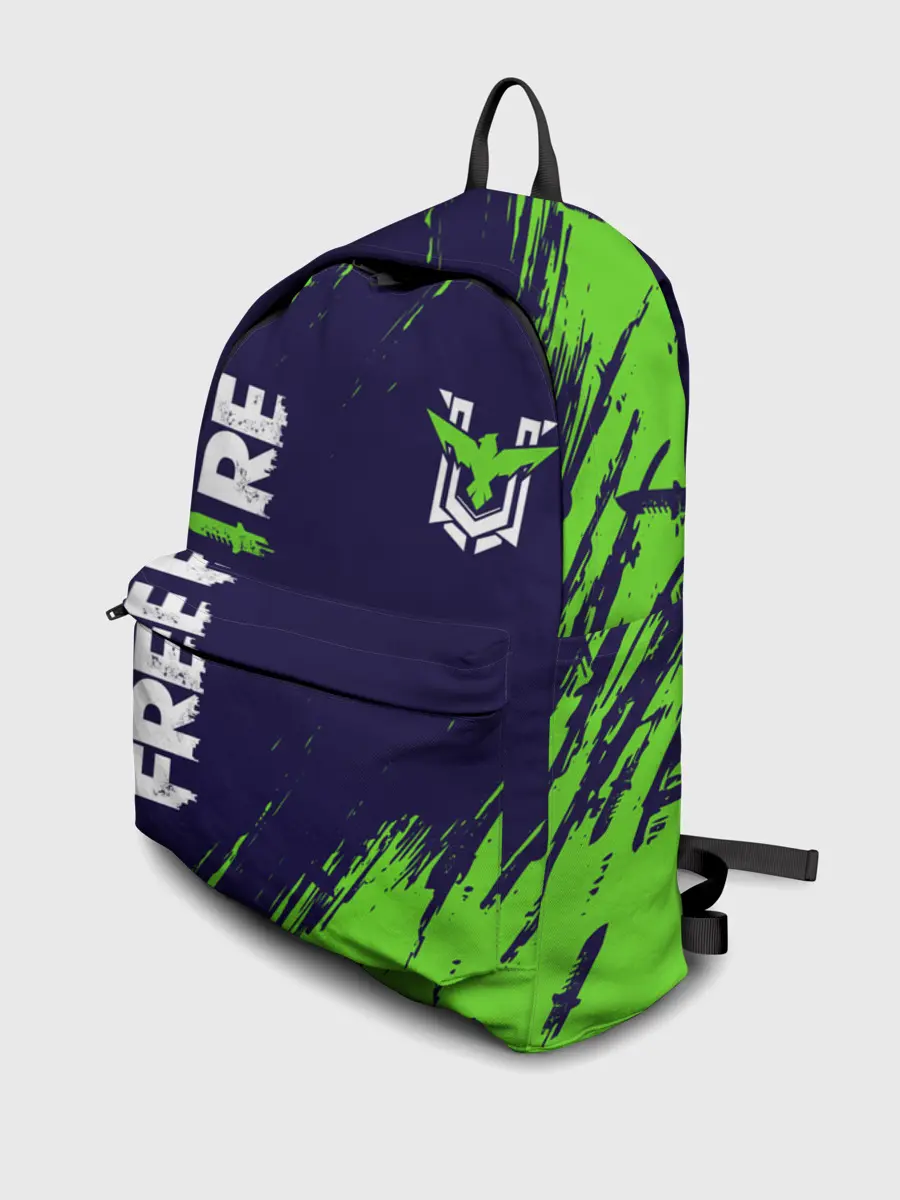 Рюкзак джинсовый / FREE FIRE / ФРИ ФАЕР