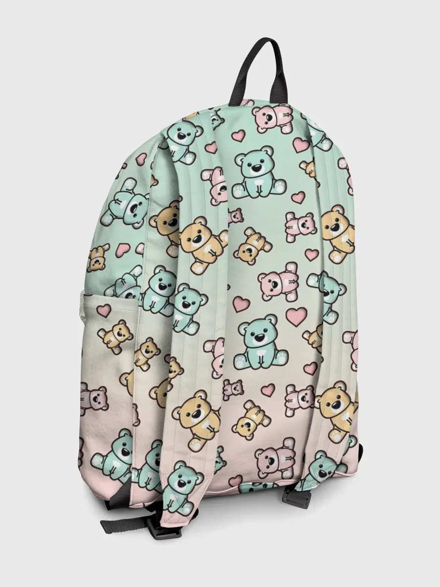 Рюкзак джинсовый / МИШКИ