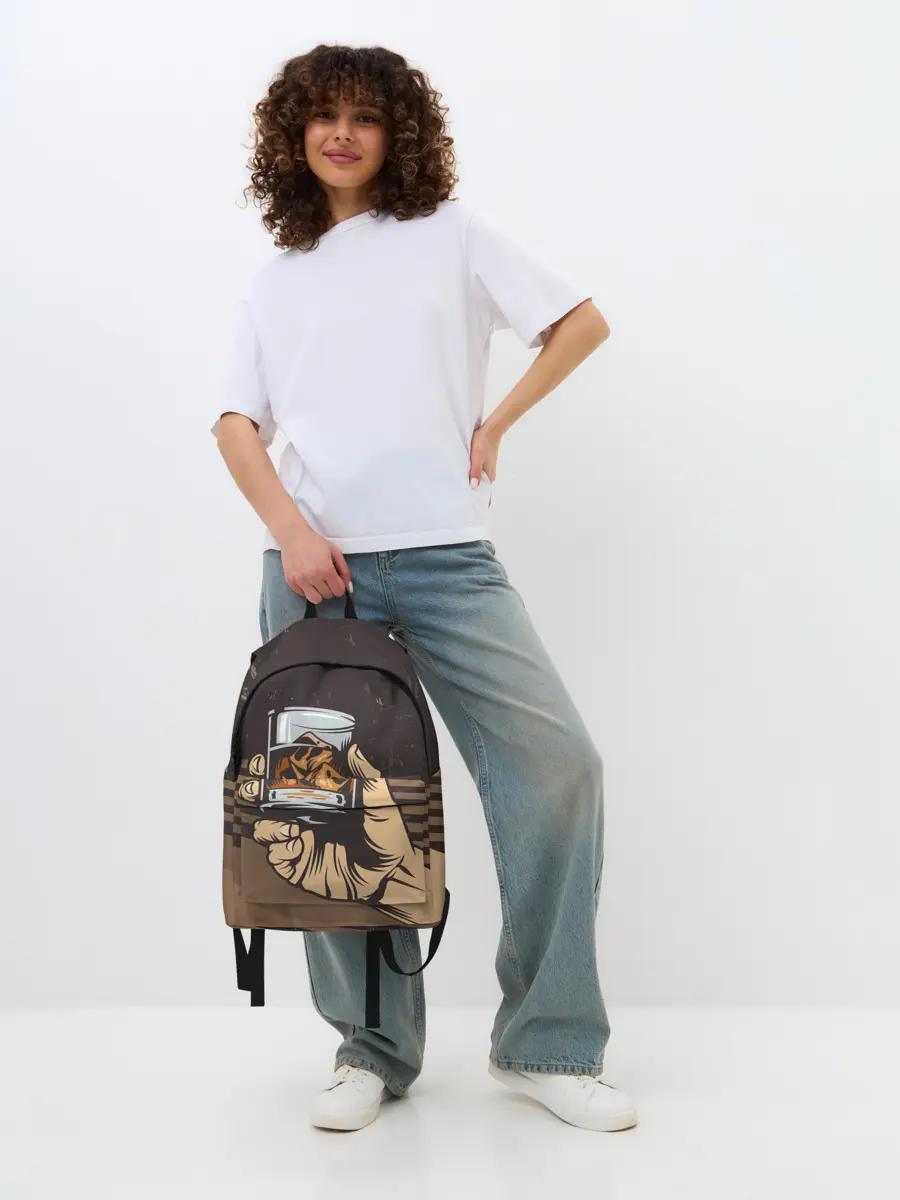 Рюкзак джинсовый / Ретро Виски