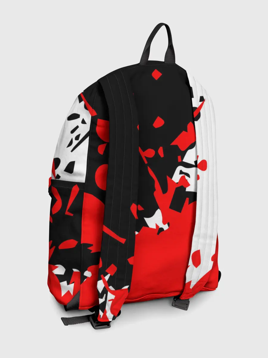 Рюкзак джинсовый / KILLA красные брызги