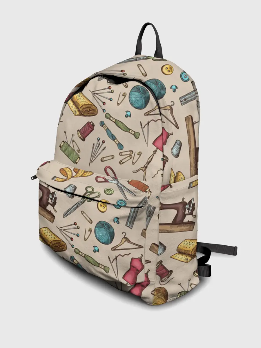 Рюкзак джинсовый / предметы шитья