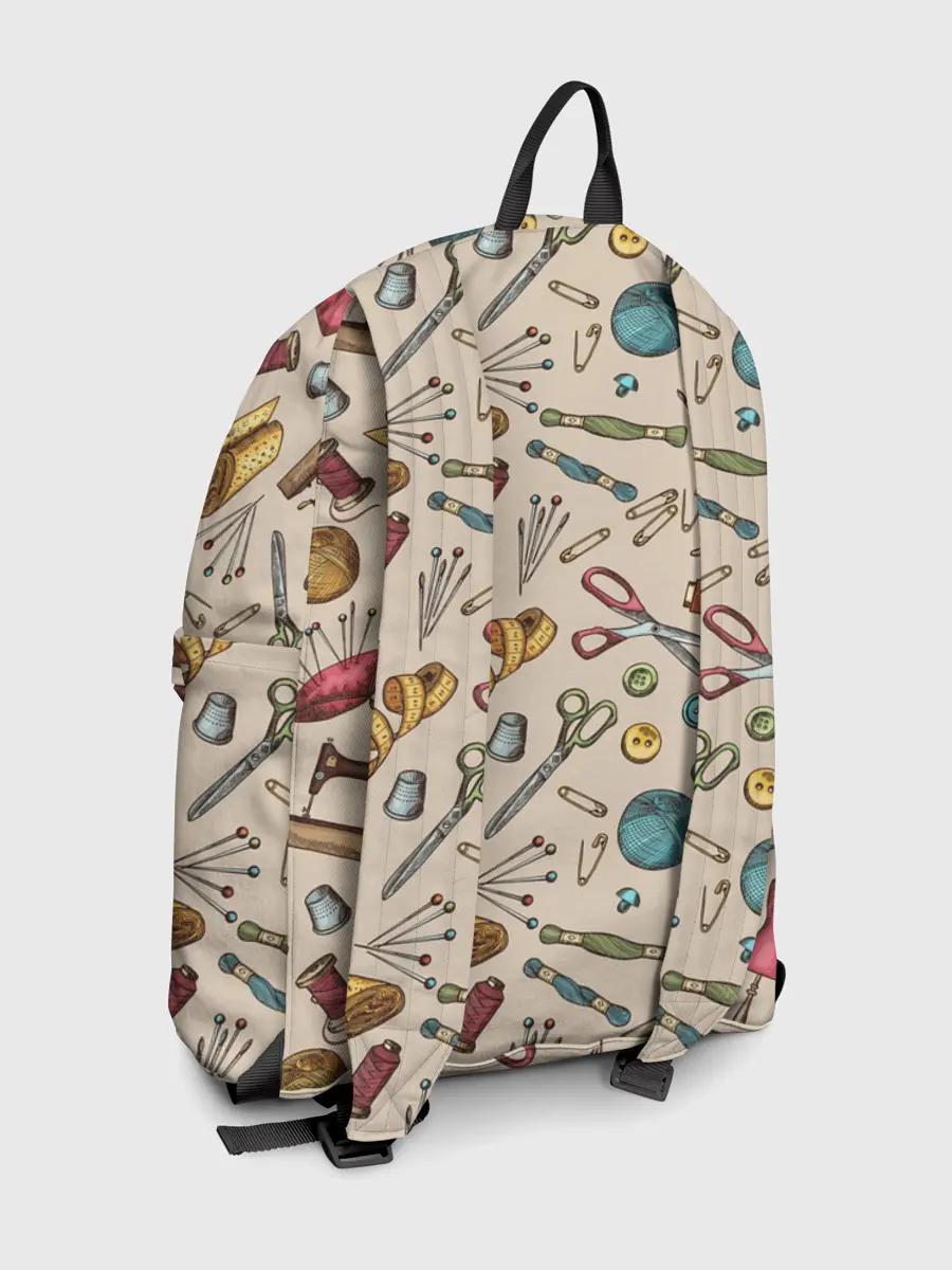 Рюкзак джинсовый / предметы шитья