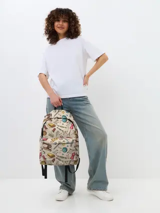 Рюкзак джинсовый / предметы шитья