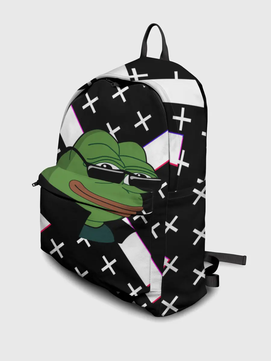 Рюкзак джинсовый / Pepe в очках EZ