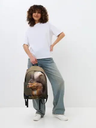 Рюкзак джинсовый / Белка