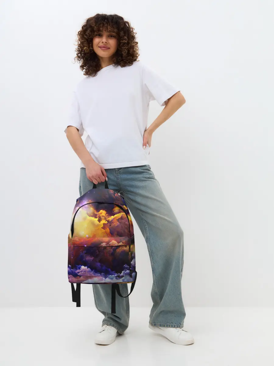 Рюкзак джинсовый / Яркий свет