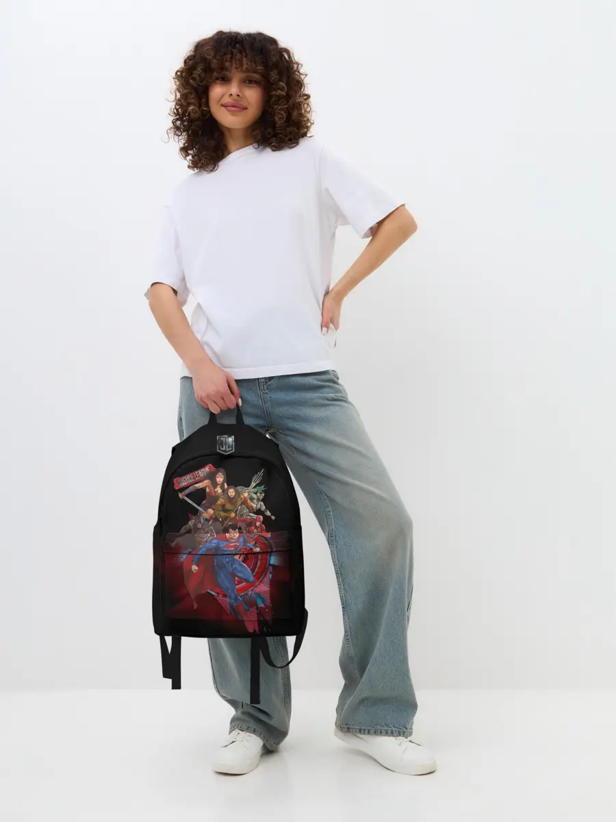 Рюкзак джинсовый / Justice League