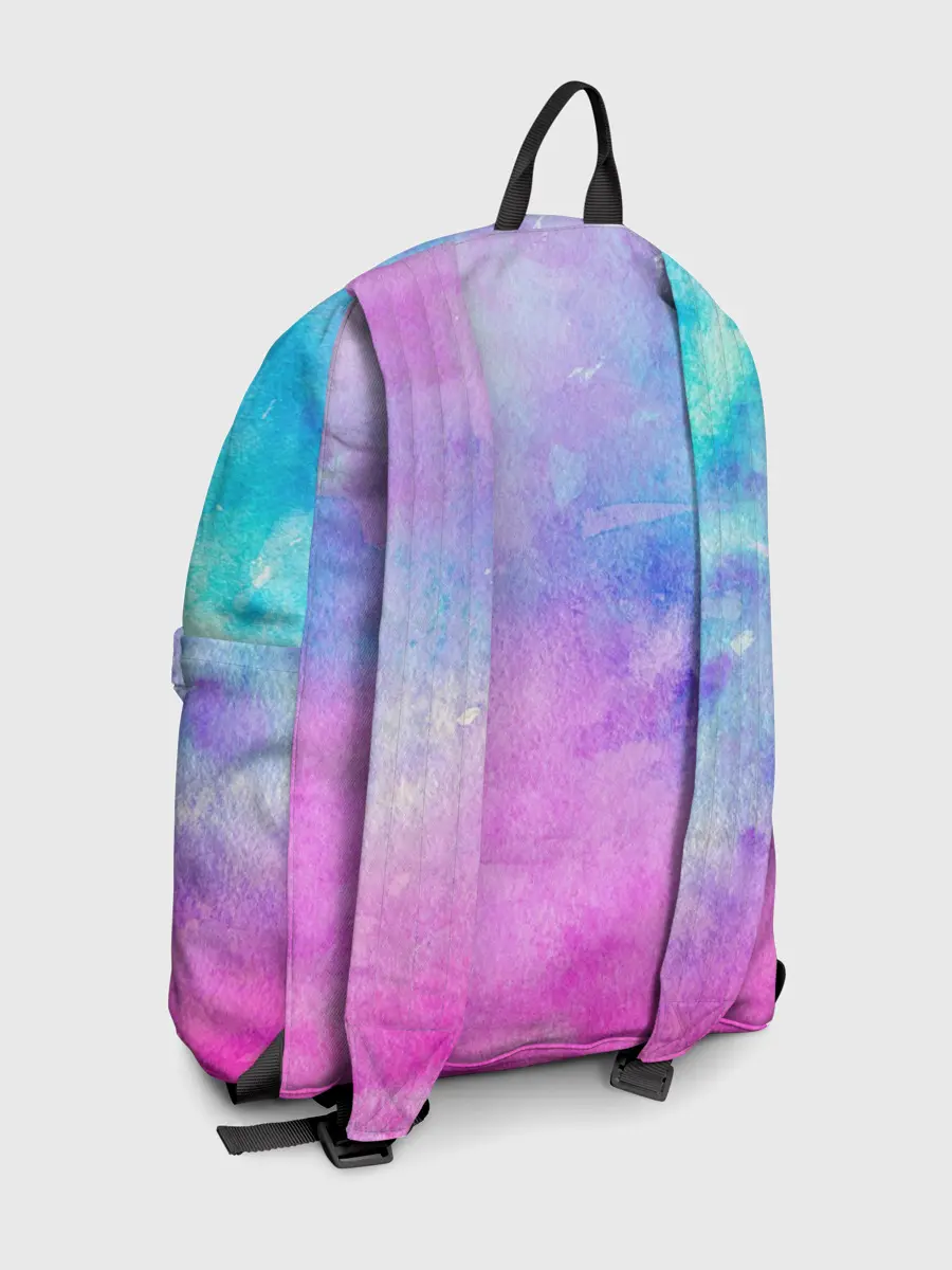 Рюкзак джинсовый / Акварельные пятна