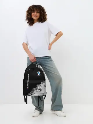 Рюкзак джинсовый / BMW / БМВ