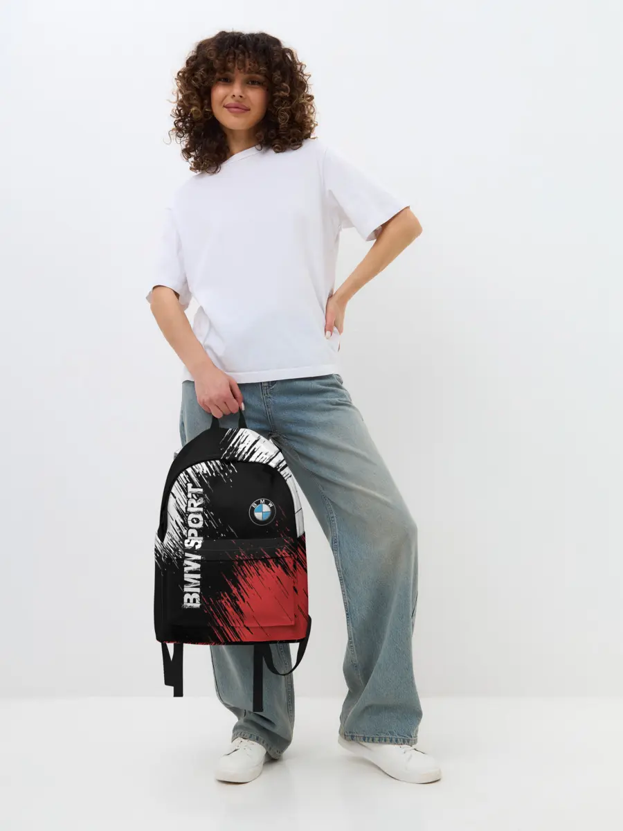 Рюкзак джинсовый / BMW