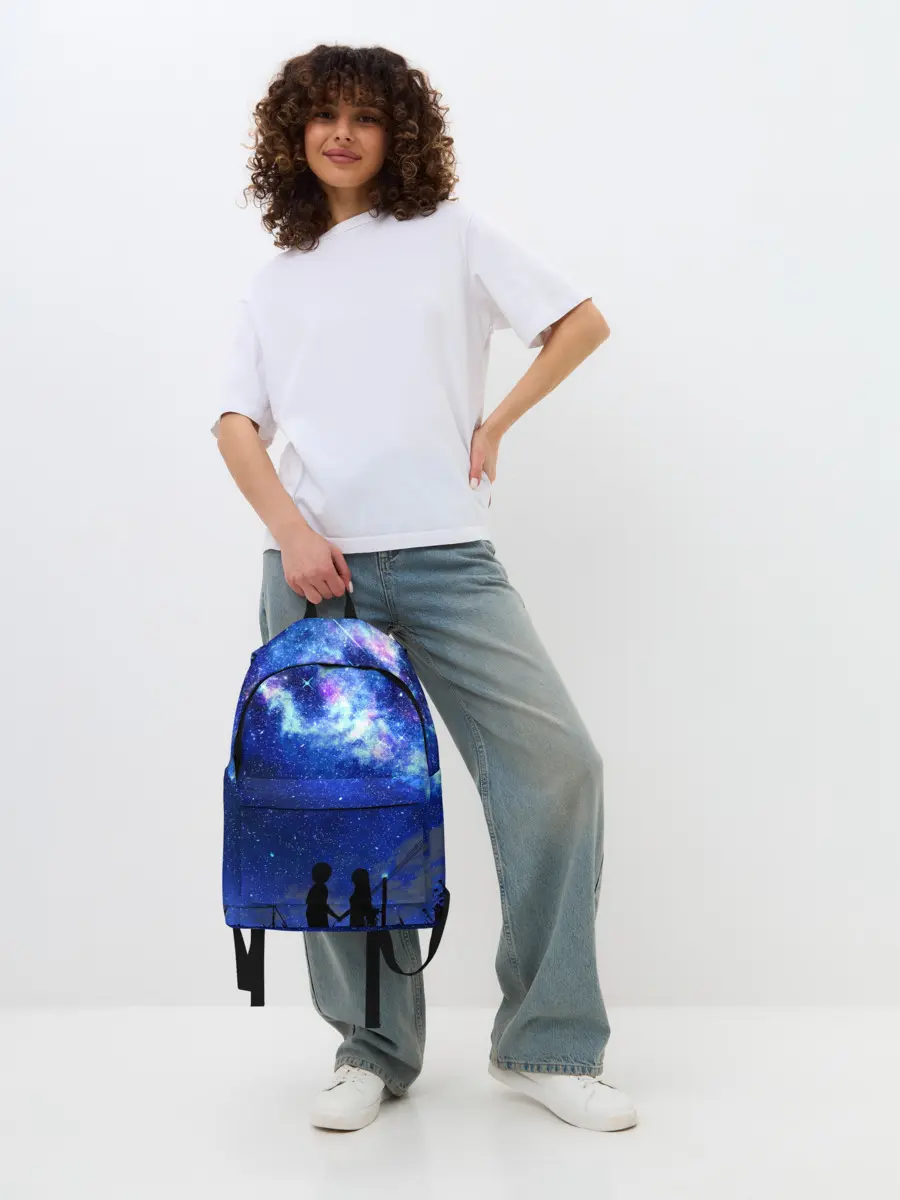 Рюкзак джинсовый / Ночное Небо