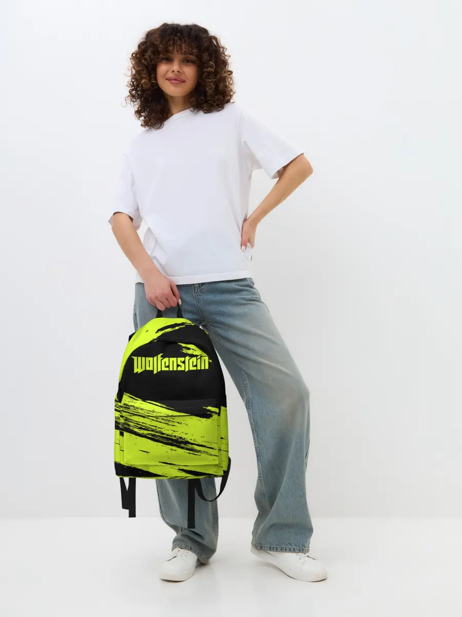 Рюкзак джинсовый / Wolfenstein