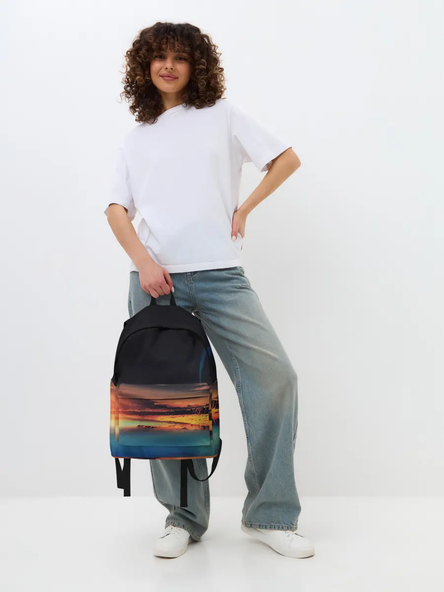 Рюкзак джинсовый / Марс