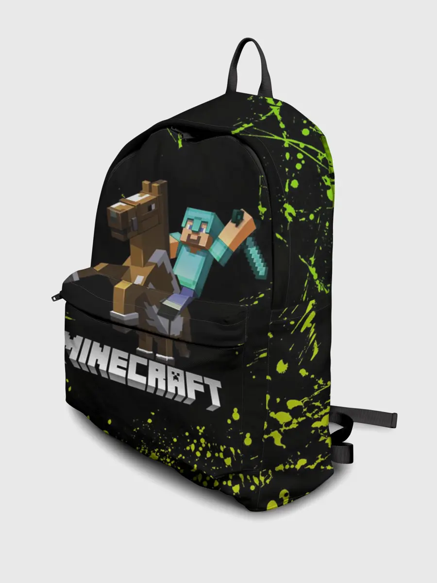 Рюкзак джинсовый / Minecraft / Майнкрафт