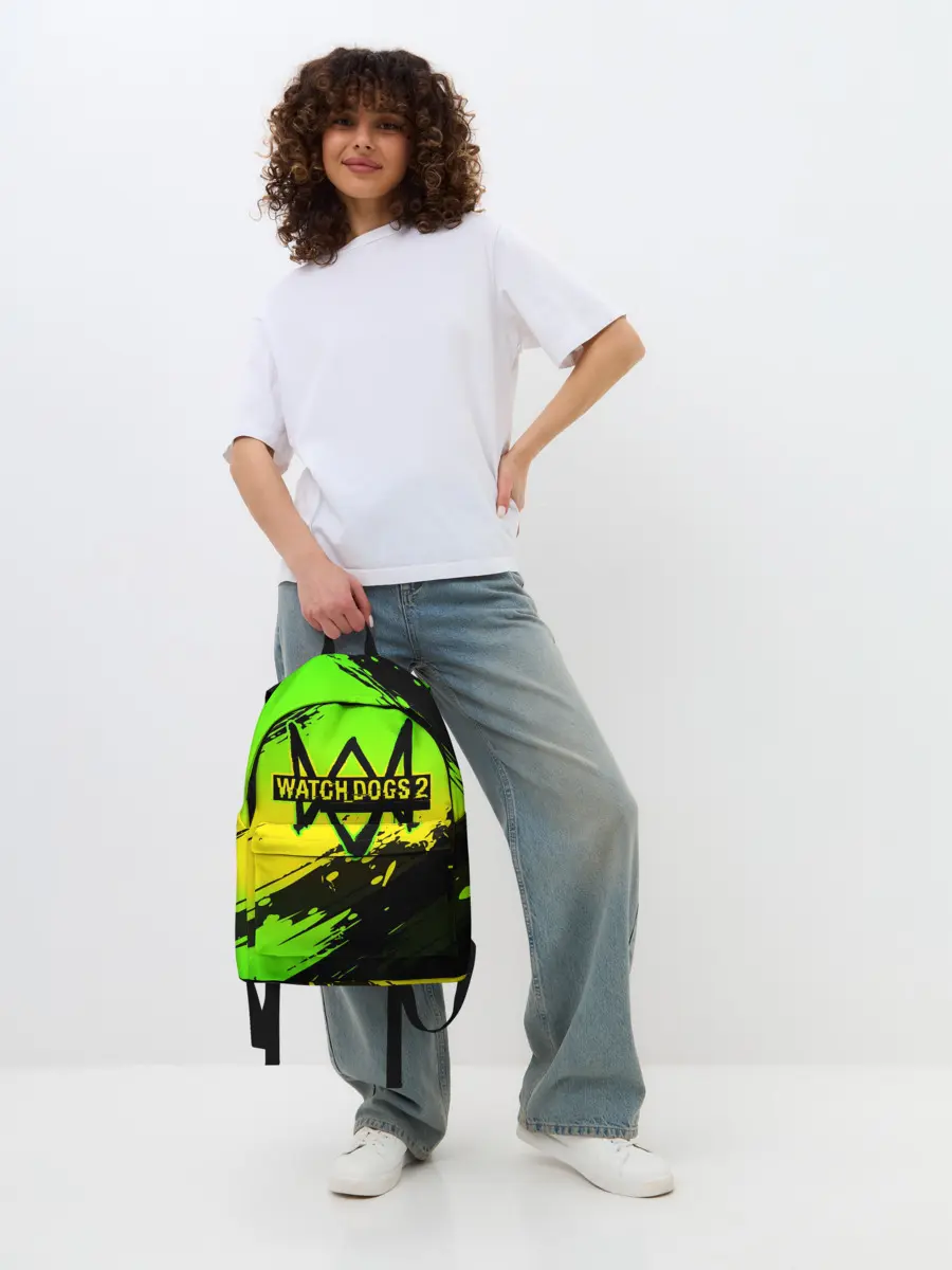 Рюкзак джинсовый / WATCH DOGS