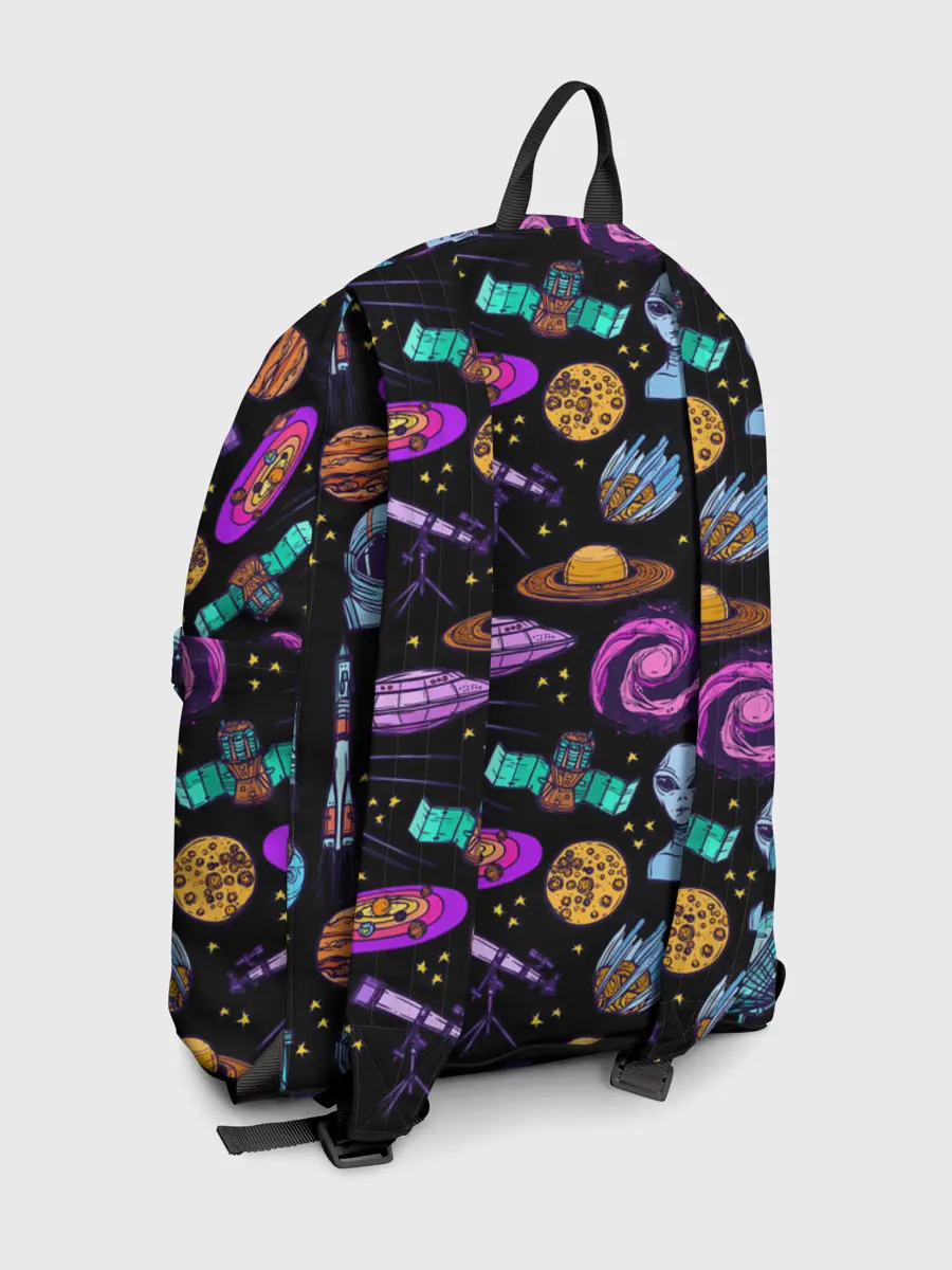 Рюкзак джинсовый / космос