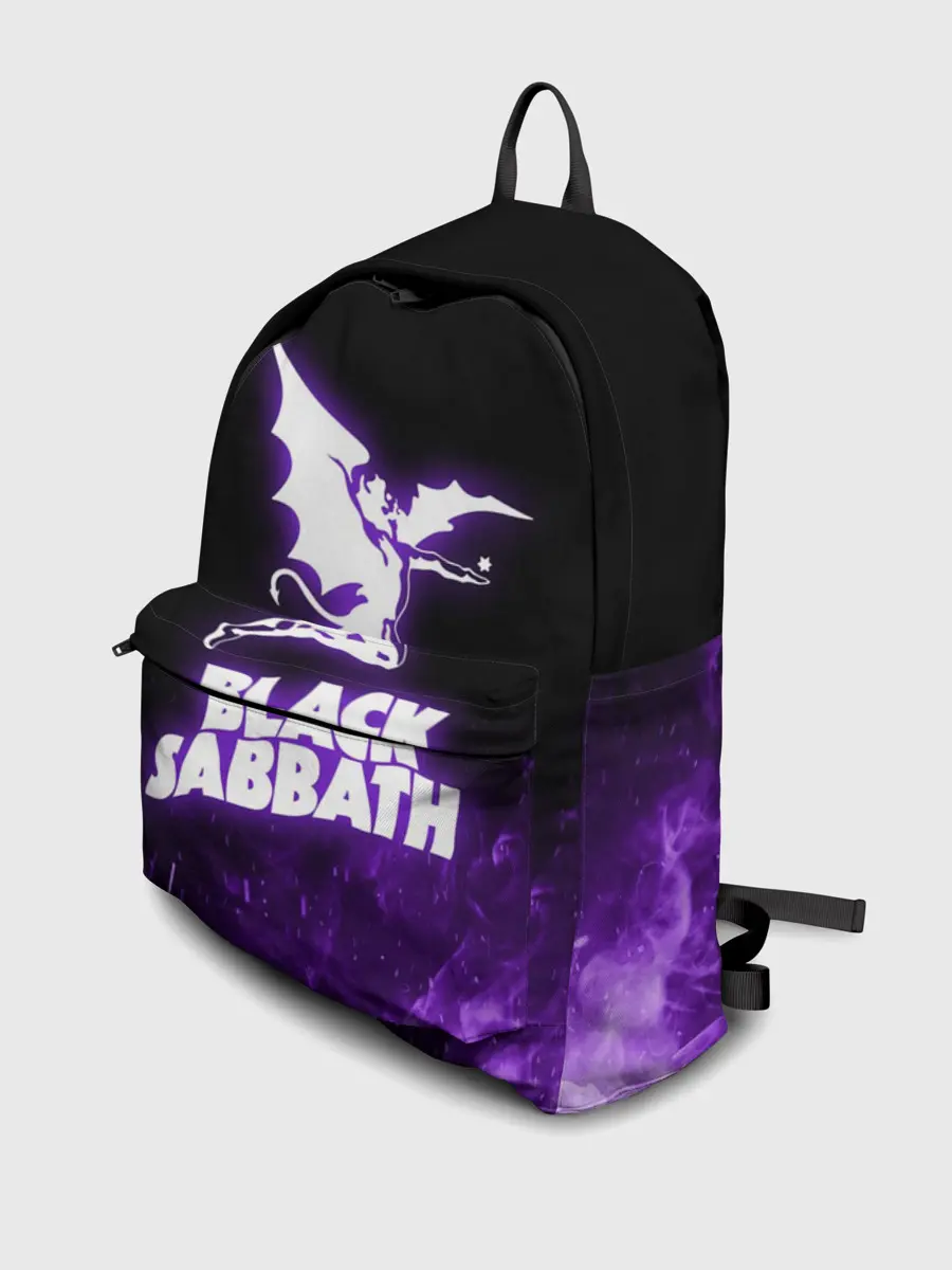 Рюкзак джинсовый / Black Sabbath NEON