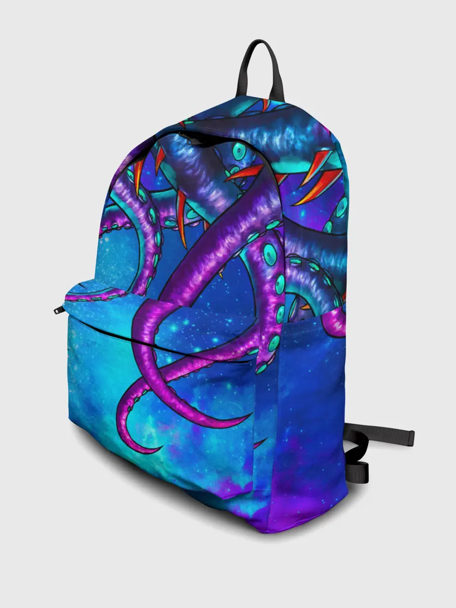 Рюкзак джинсовый / Щупальца