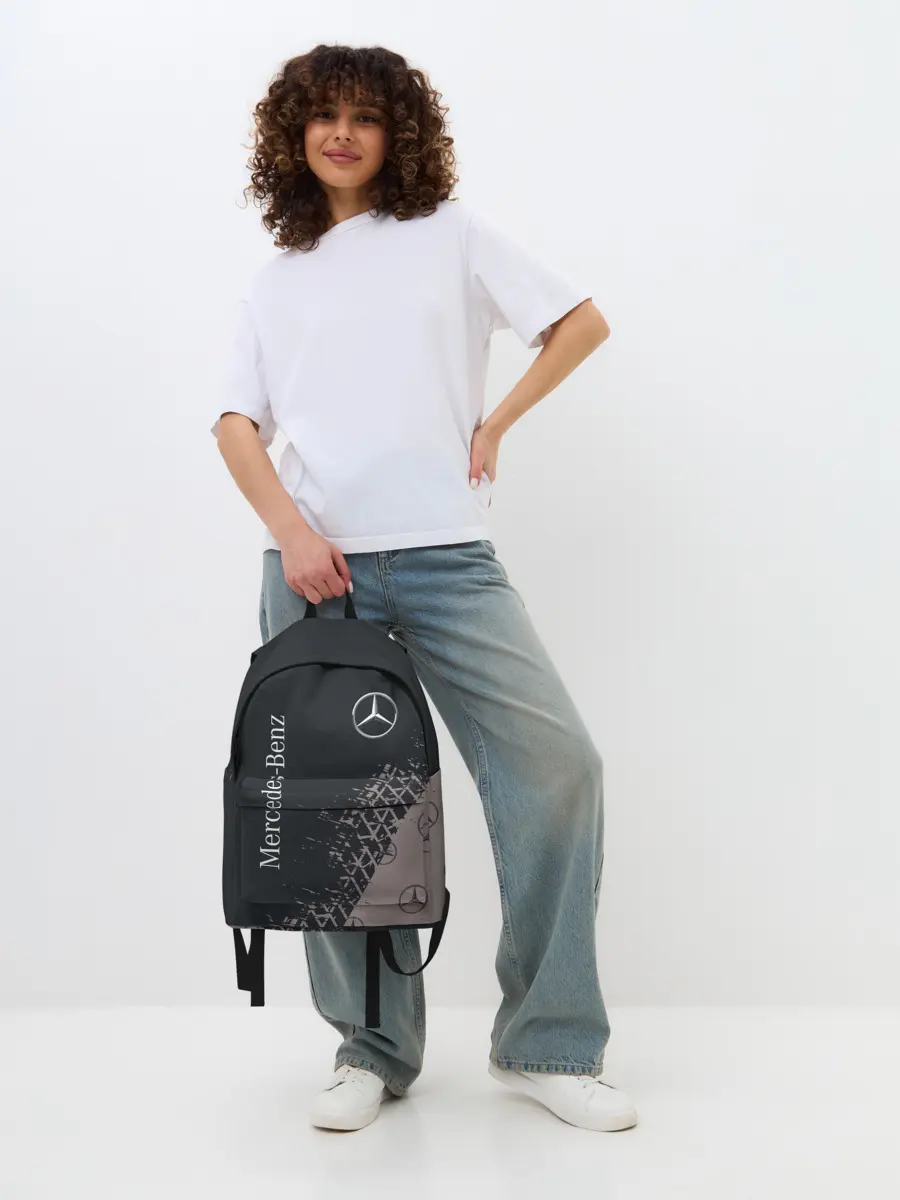Рюкзак джинсовый / MERCEDES / МЕРСЕДЕС