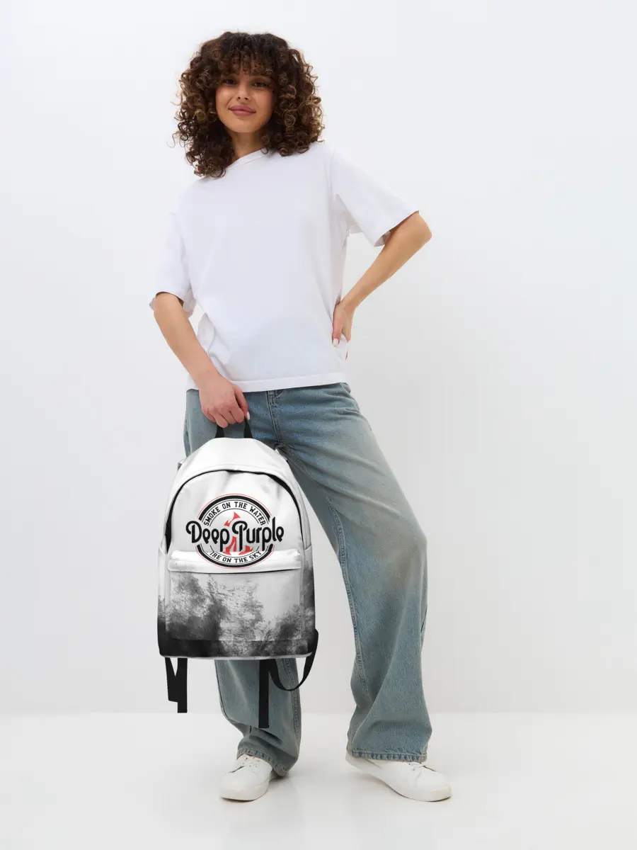 Рюкзак джинсовый / Deep Purple