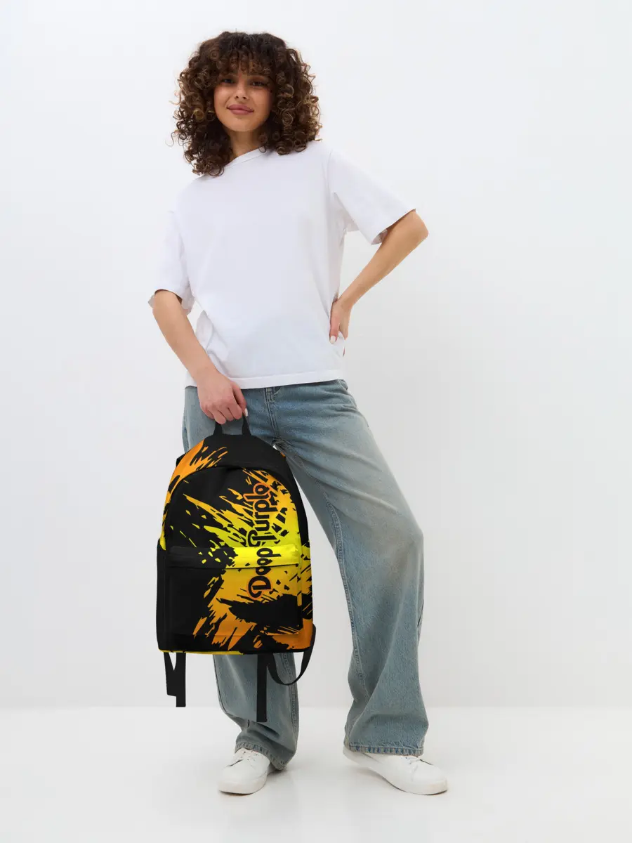 Рюкзак джинсовый / Deep Purple