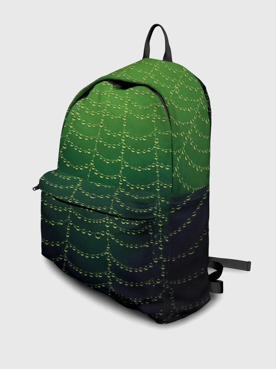 Рюкзак джинсовый / Паутина в лесу