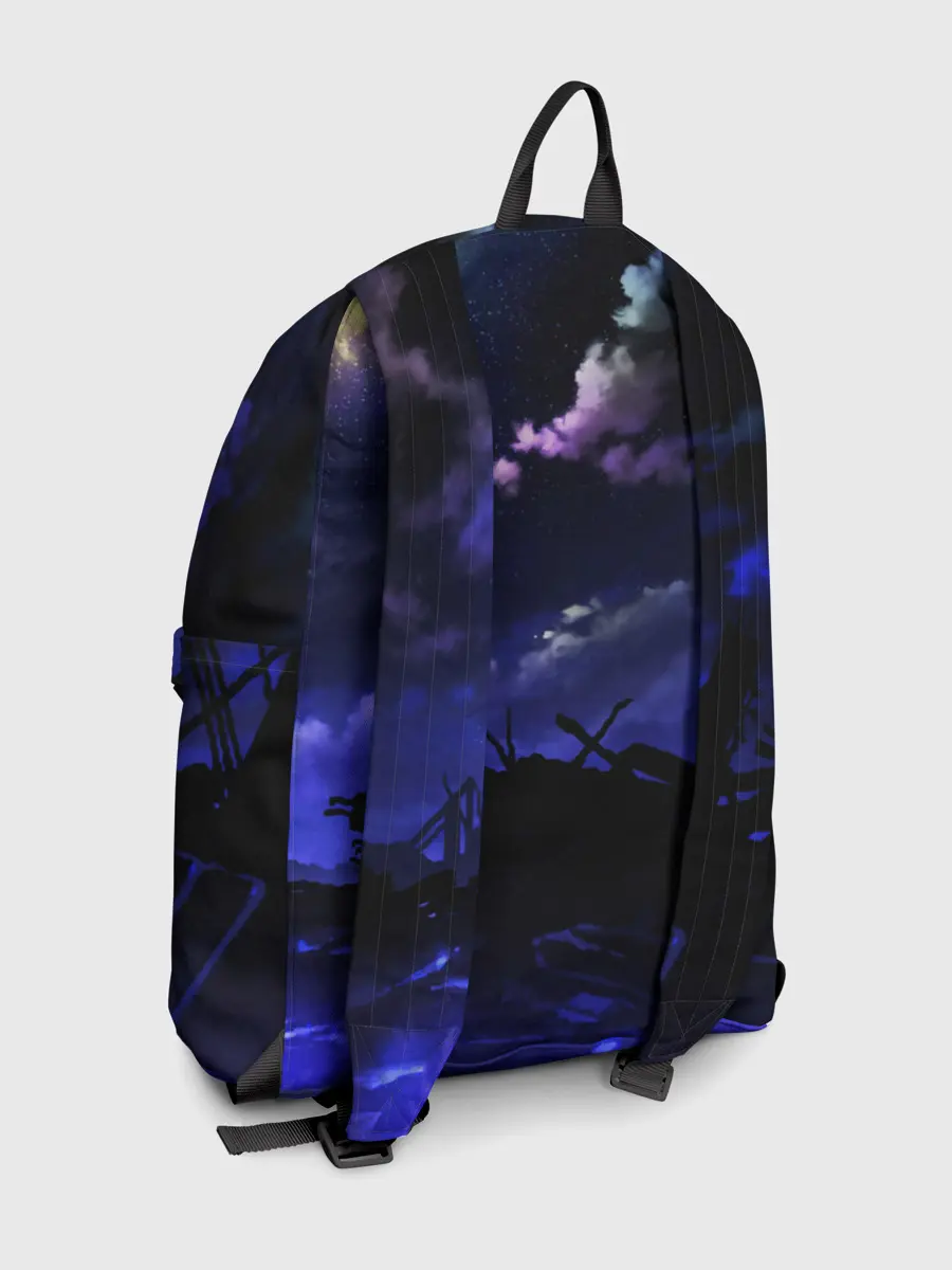 Рюкзак джинсовый / Ночной закат