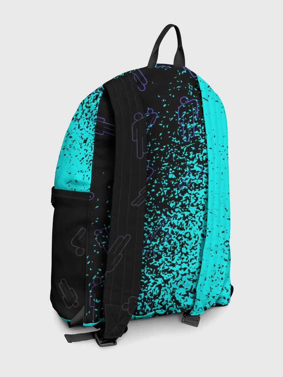 Рюкзак джинсовый / BILLIE EILISH / БИЛЛИ АЙЛИШ