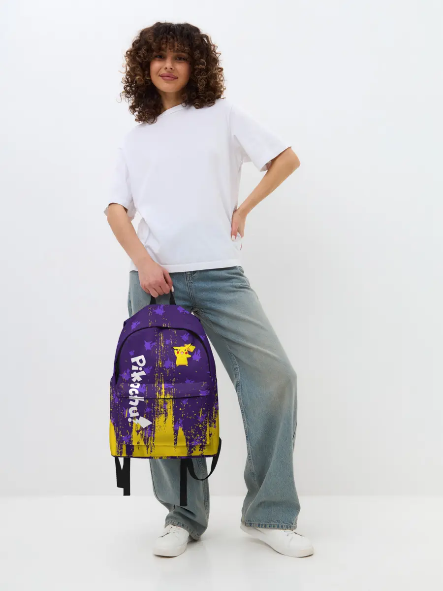 Рюкзак джинсовый / ПИКАЧУ / PIKACHU