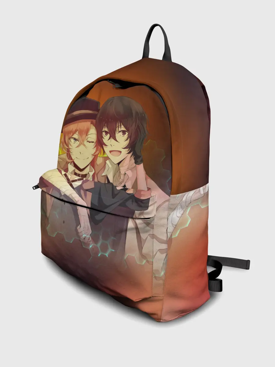 Рюкзак джинсовый / Дазай и Чуя