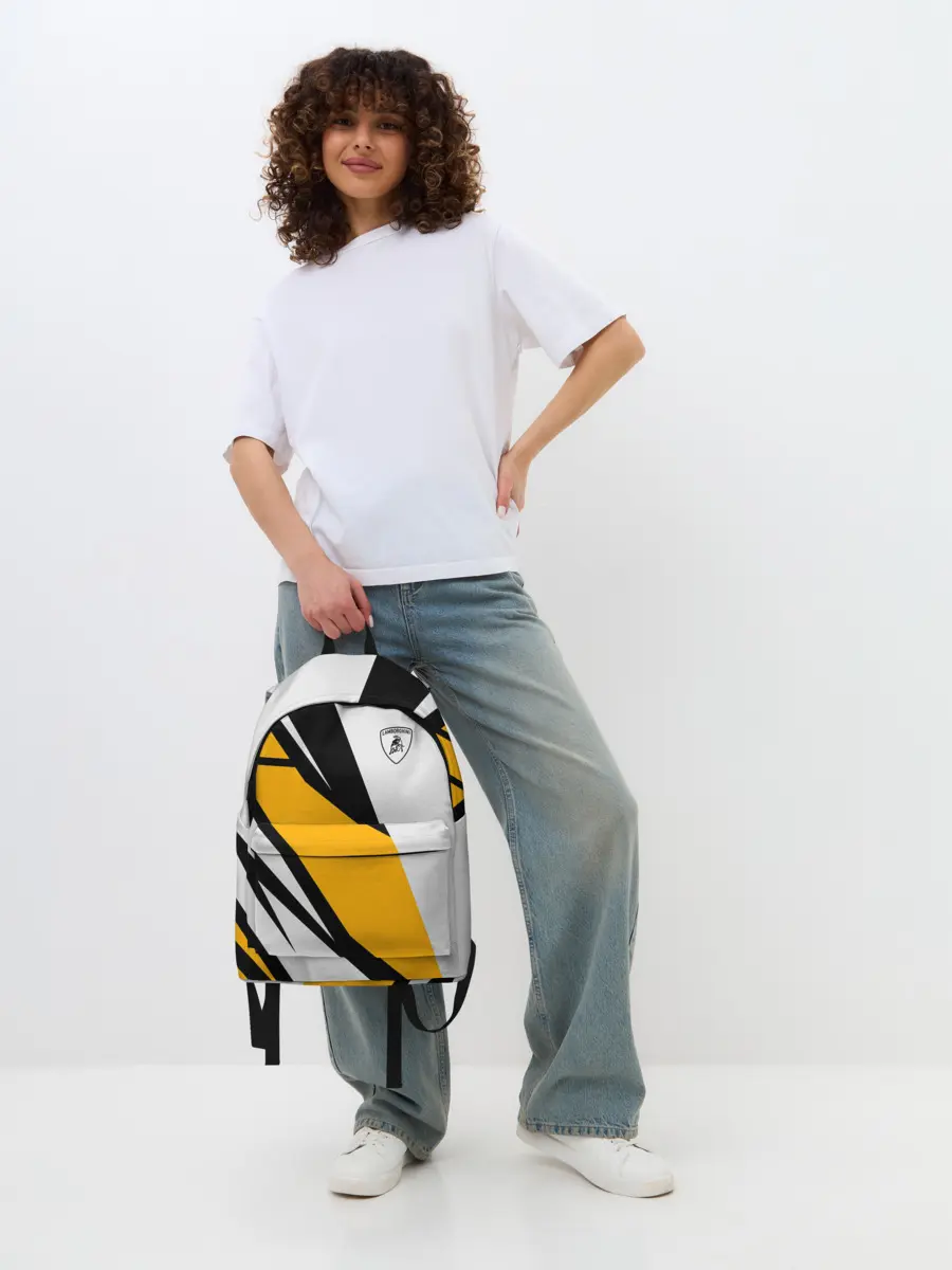 Рюкзак джинсовый / Lamborghini