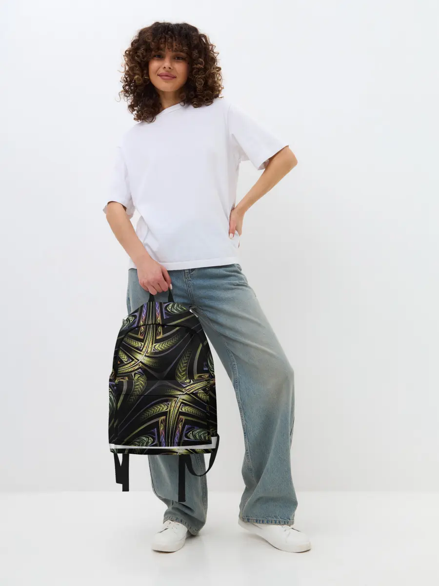 Рюкзак джинсовый / Абстракция