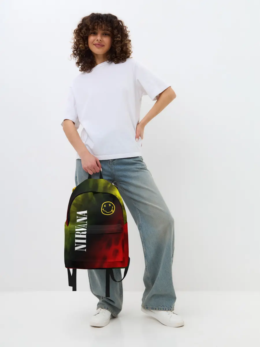Рюкзак джинсовый / NIRVANA / НИРВАНА
