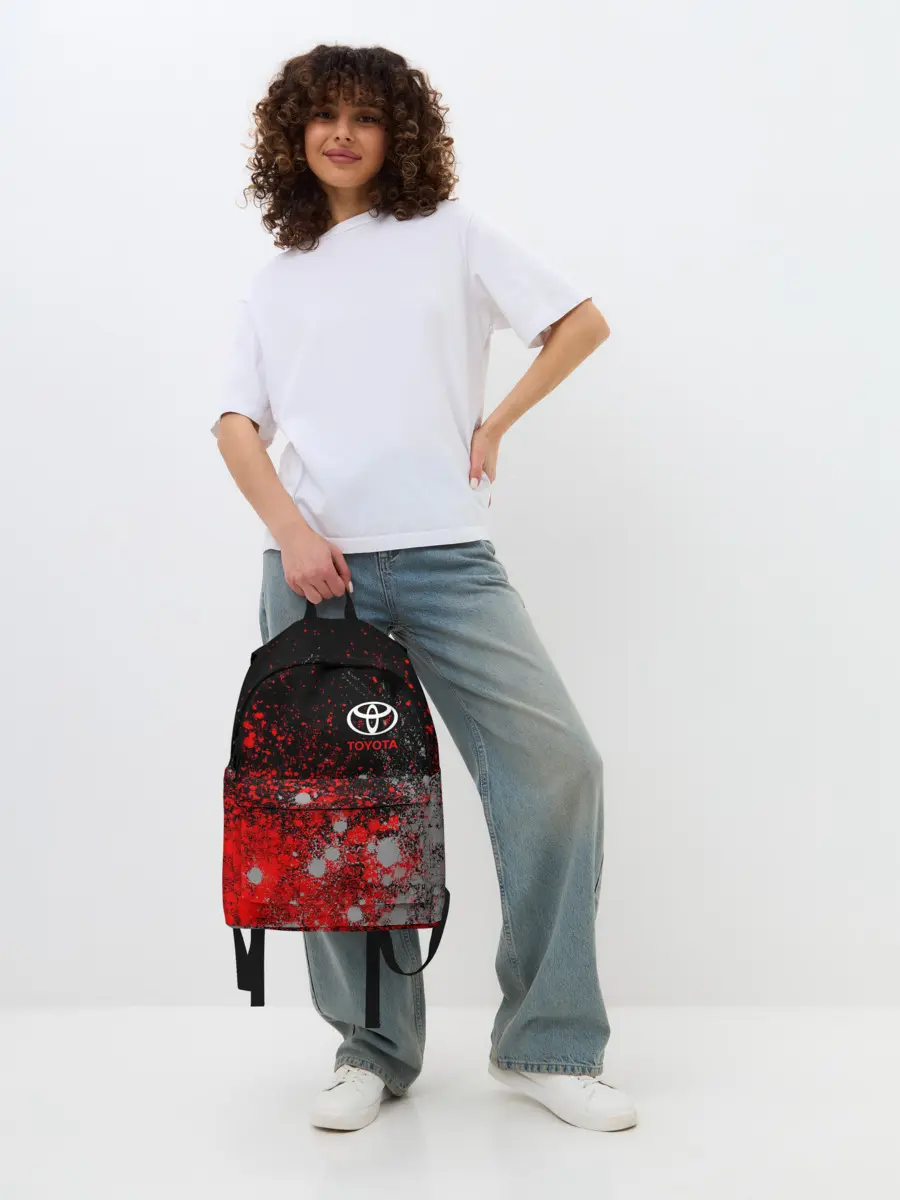 Рюкзак джинсовый / TOYOTA / ТОЙОТА