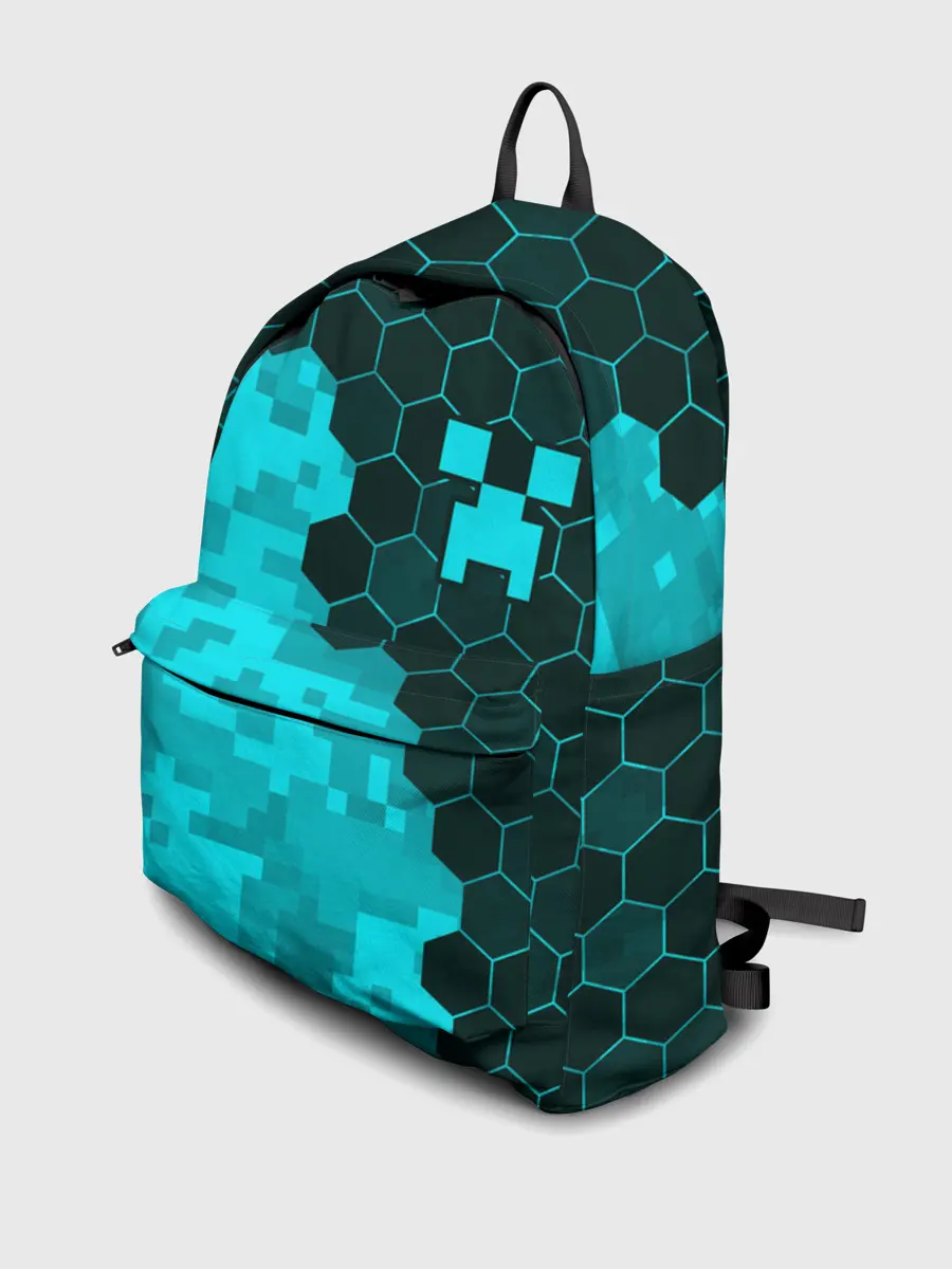 Рюкзак джинсовый / MINECRAFT / МАЙНКРАФТ