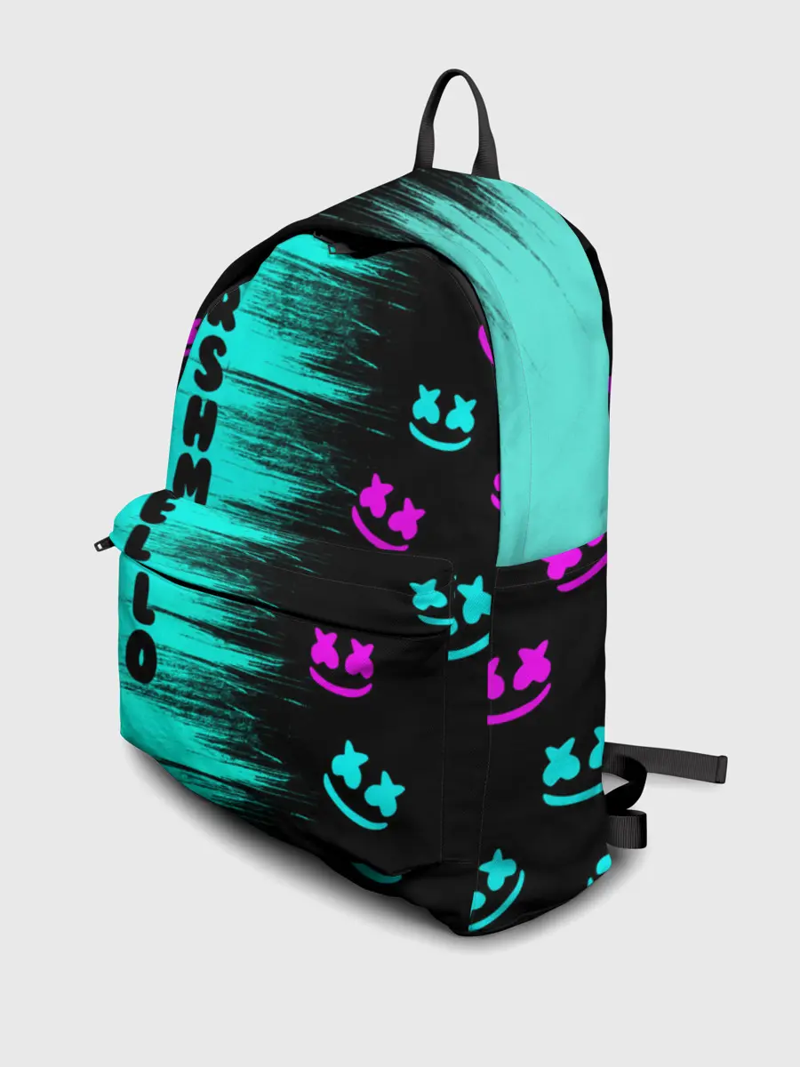 Рюкзак джинсовый / Marshmello