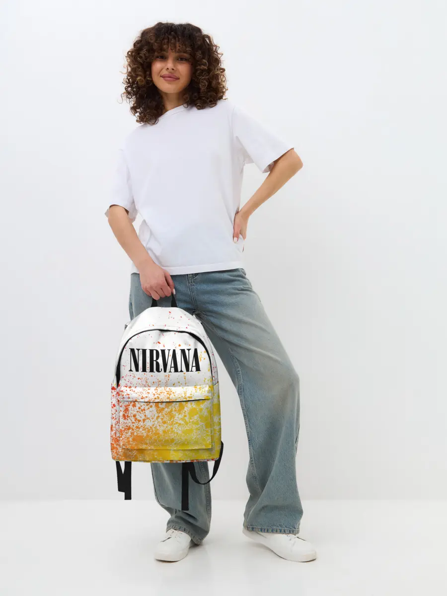 Рюкзак джинсовый / NIRVANA / НИРВАНА